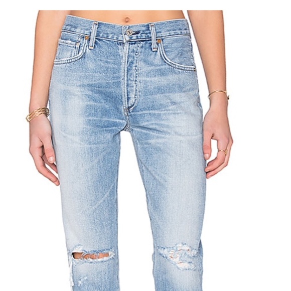 Citizen of Humanity | 27 LIYA High Rise Crop Jean - Picture 2 of 6